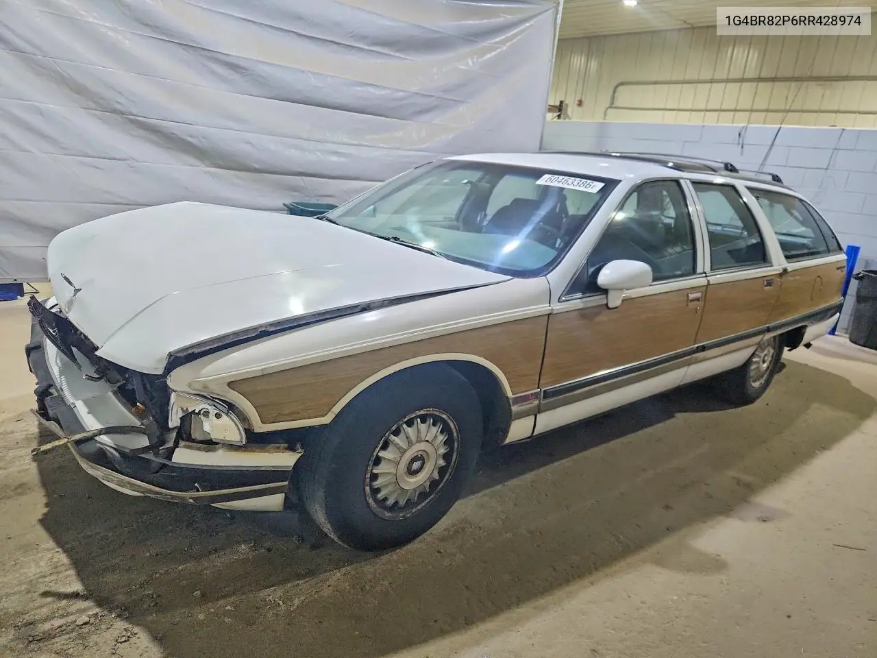 1994 Buick Roadmaster Estate VIN: 1G4BR82P6RR428974 Lot: 60463386