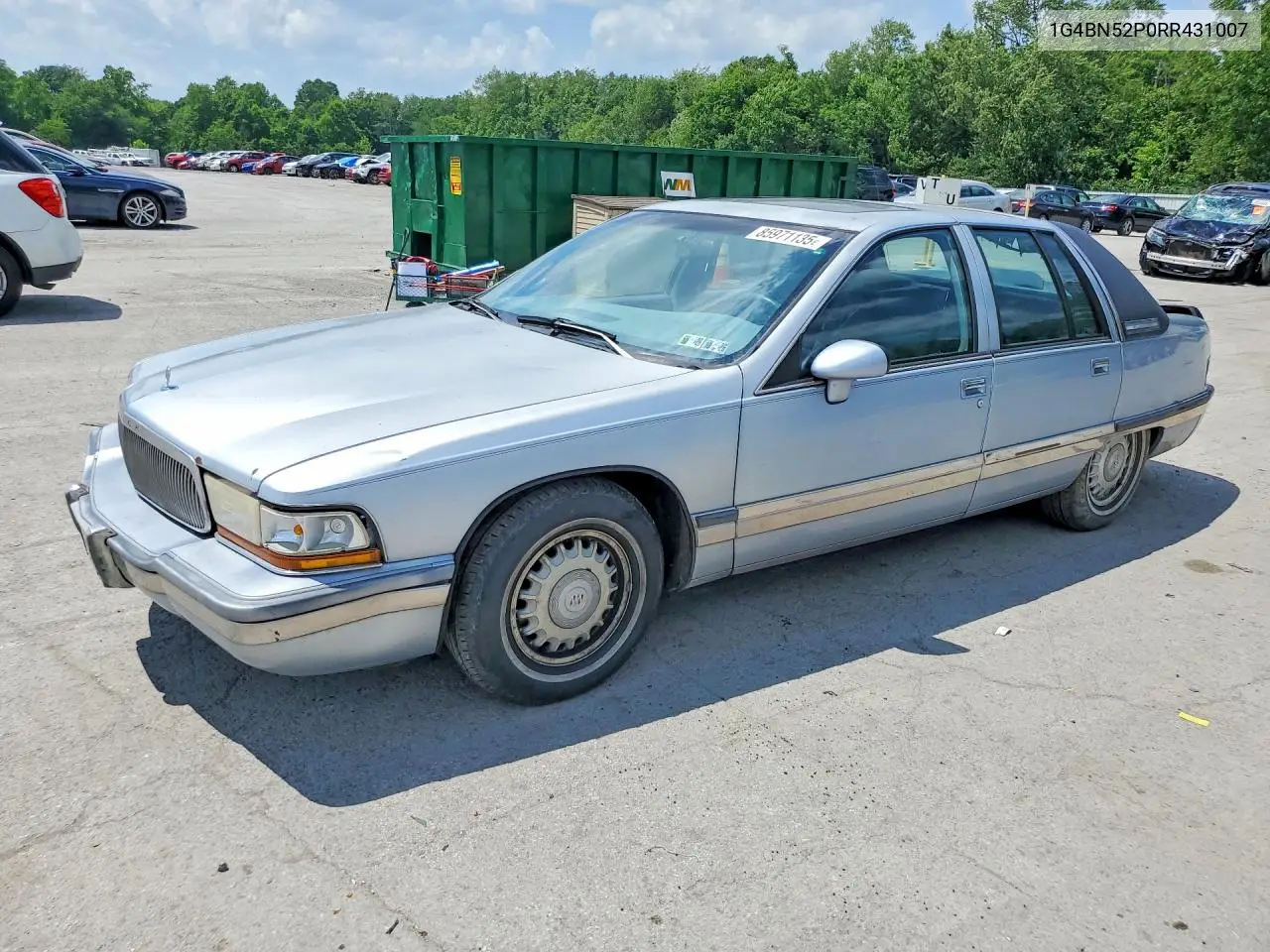 1994 Buick Roadmaster VIN: 1G4BN52P0RR431007 Lot: 85971135