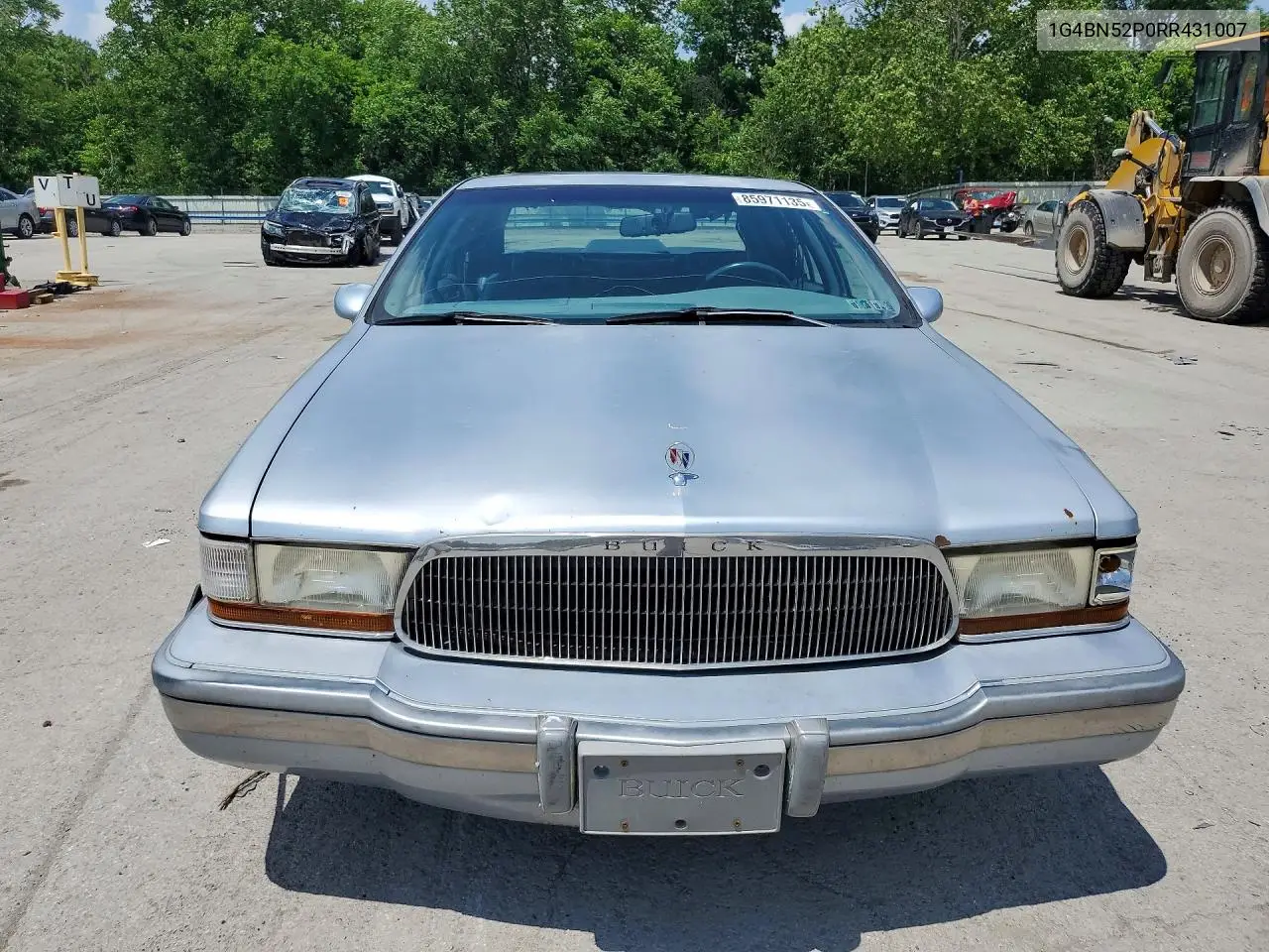 1994 Buick Roadmaster VIN: 1G4BN52P0RR431007 Lot: 85971135