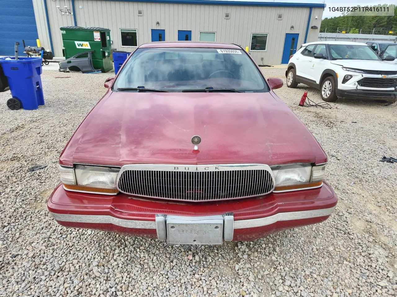 1996 Buick Roadmaster Limited VIN: 1G4BT52P1TR416111 Lot: 61935056