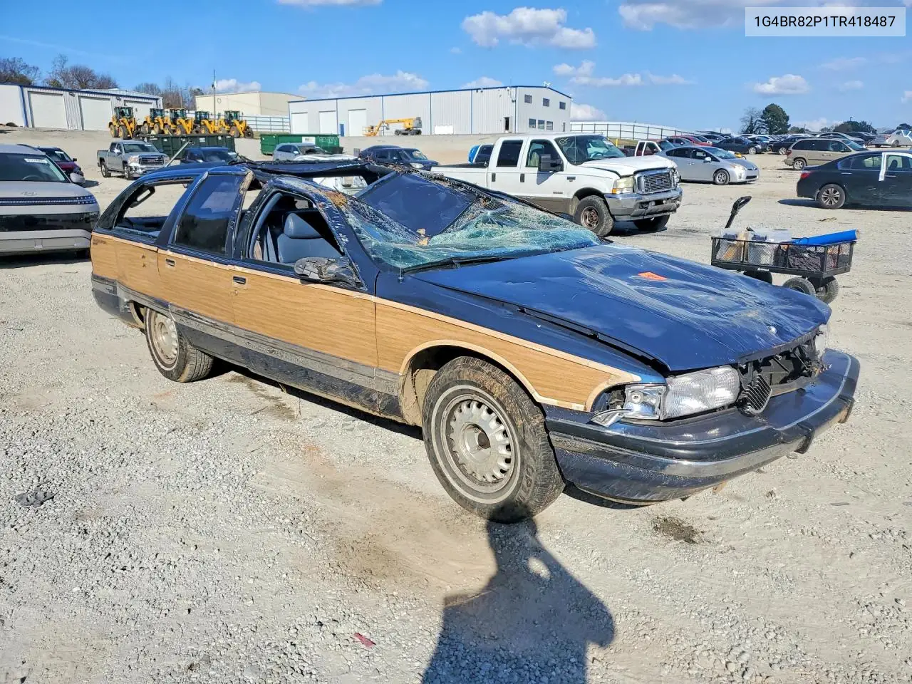 1996 Buick Roadmaster Base VIN: 1G4BR82P1TR418487 Lot: 79991885
