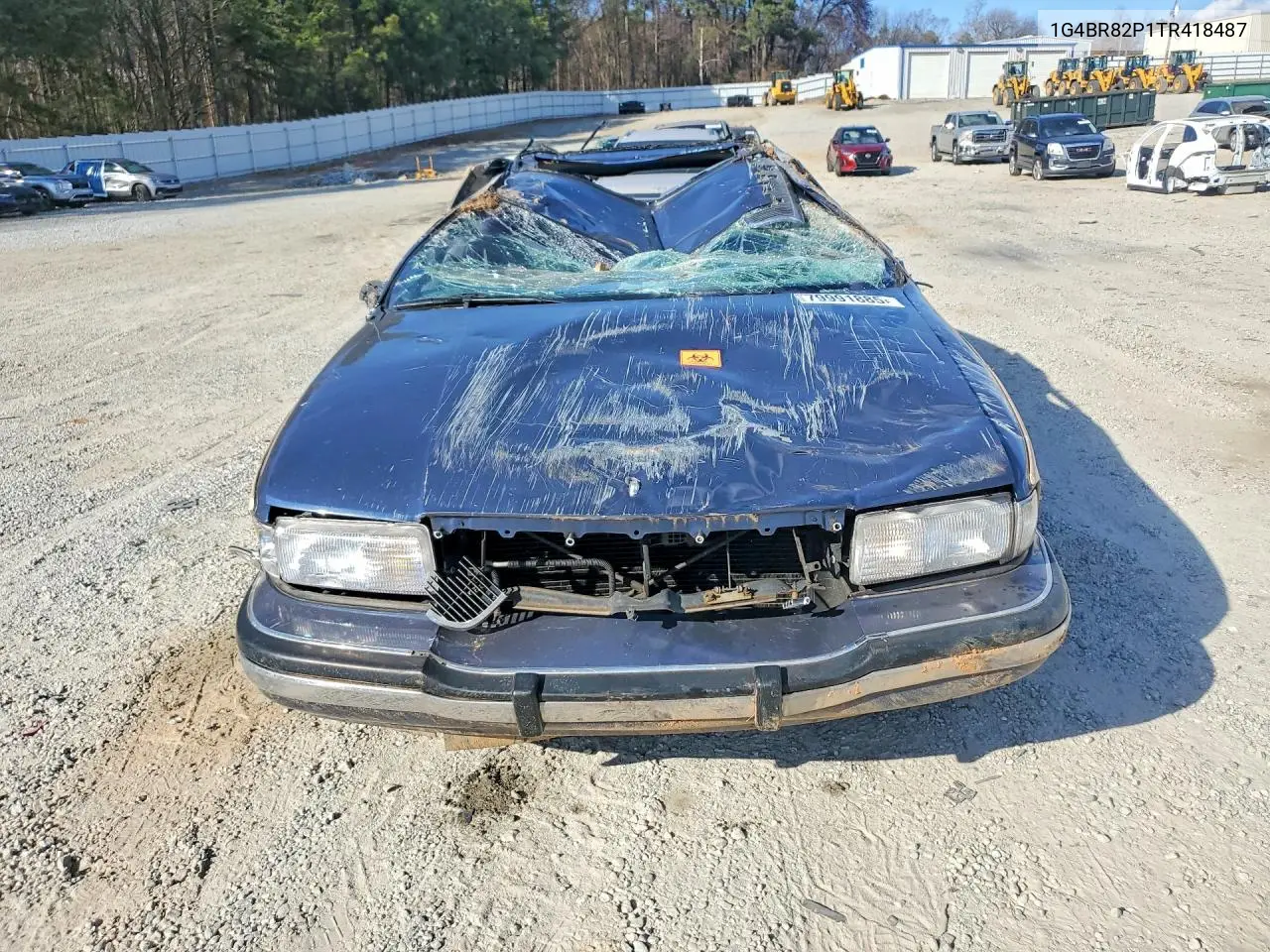 1996 Buick Roadmaster Base VIN: 1G4BR82P1TR418487 Lot: 79991885