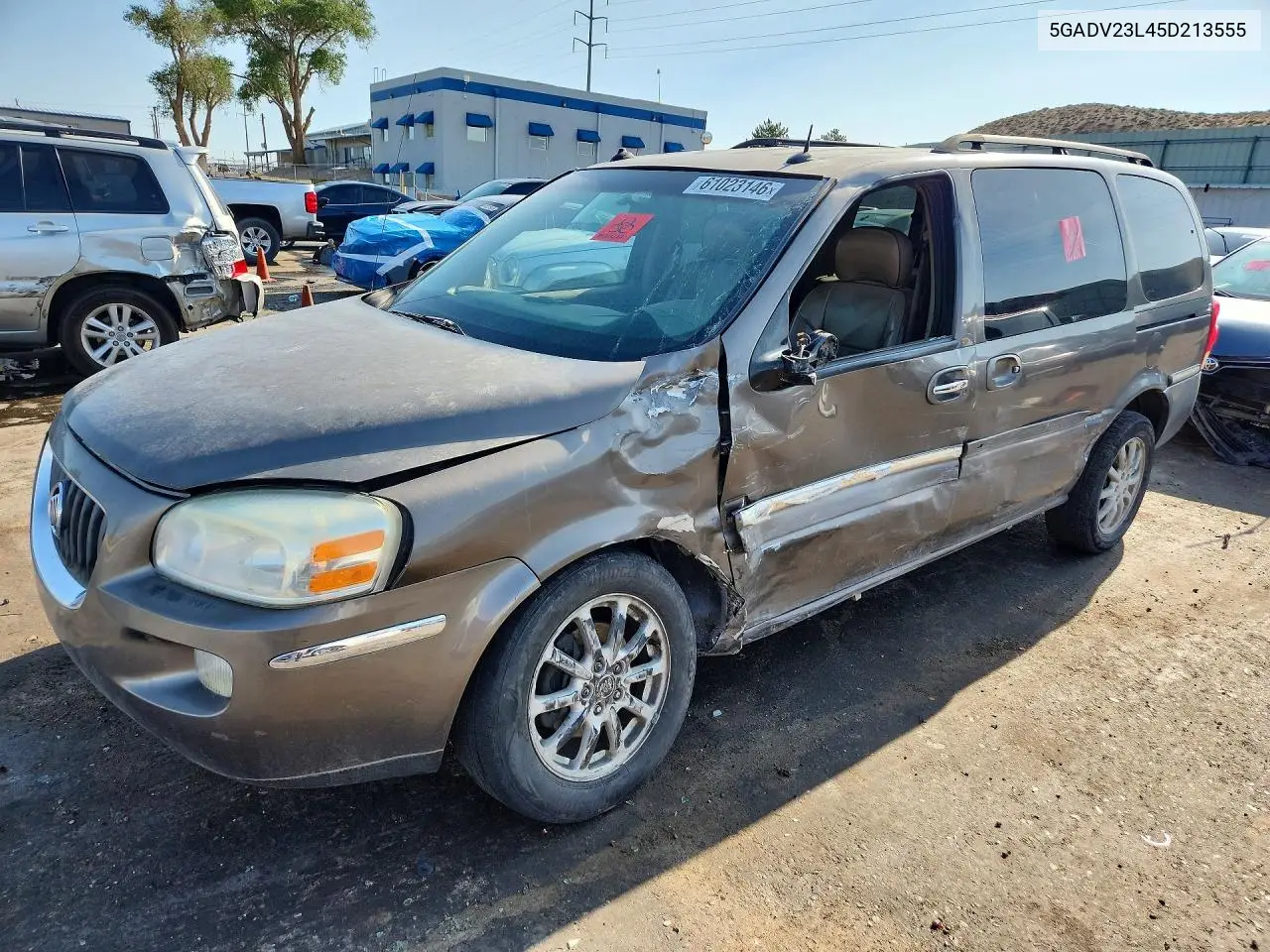 2005 Buick Terraza Cx VIN: 5GADV23L45D213555 Lot: 61023146