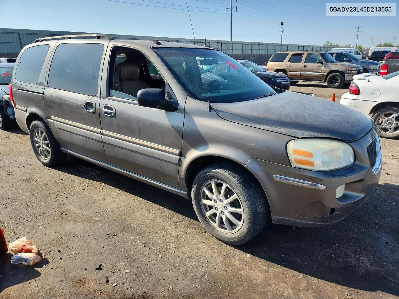 2005 Buick Terraza Cx VIN: 5GADV23L45D213555 Lot: 61023146
