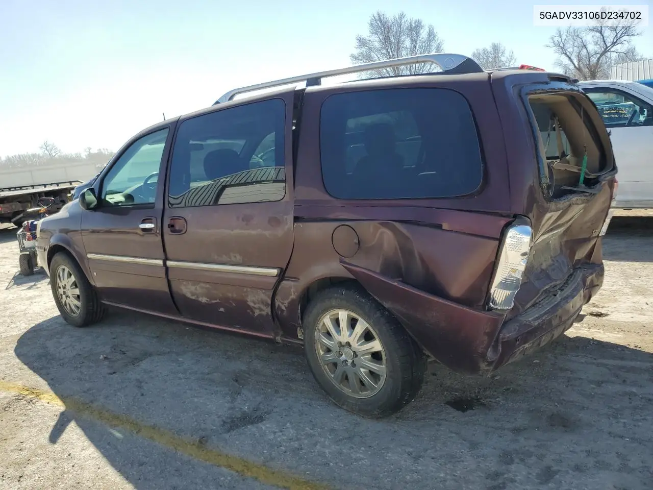 2006 Buick Terraza Cxl VIN: 5GADV33106D234702 Lot: 48218685
