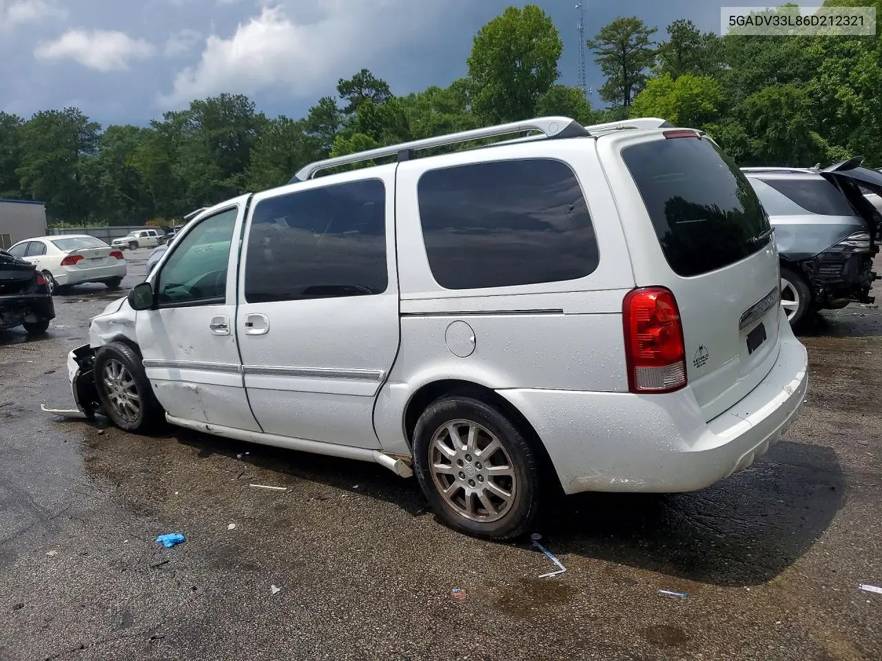 2006 Buick Terraza Cxl VIN: 5GADV33L86D212321 Lot: 60964576