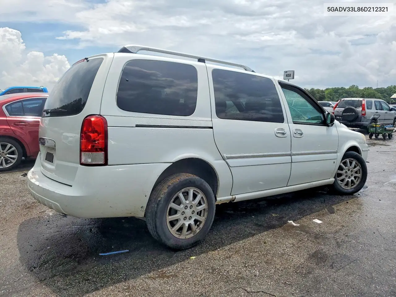 2006 Buick Terraza Cxl VIN: 5GADV33L86D212321 Lot: 60964576