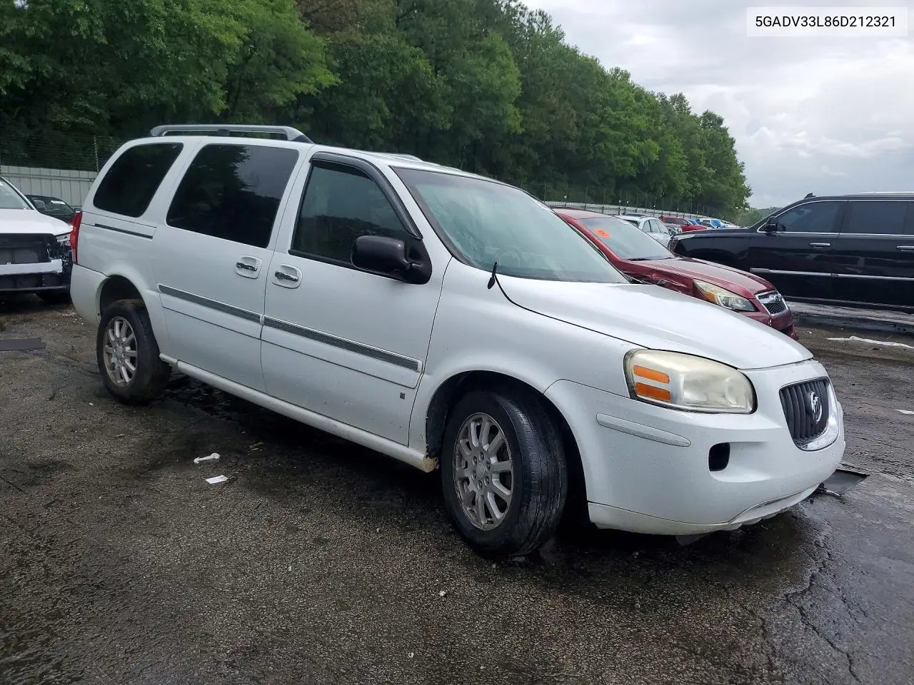 2006 Buick Terraza Cxl VIN: 5GADV33L86D212321 Lot: 60964576