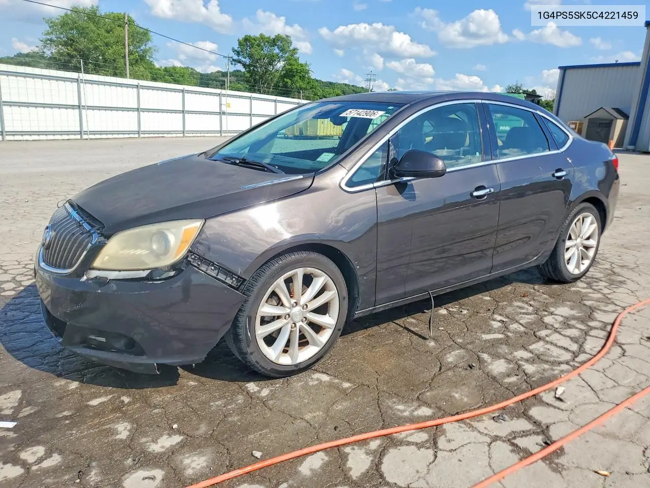 2012 Buick Verano VIN: 1G4PS5SK5C4221459 Lot: 57142906
