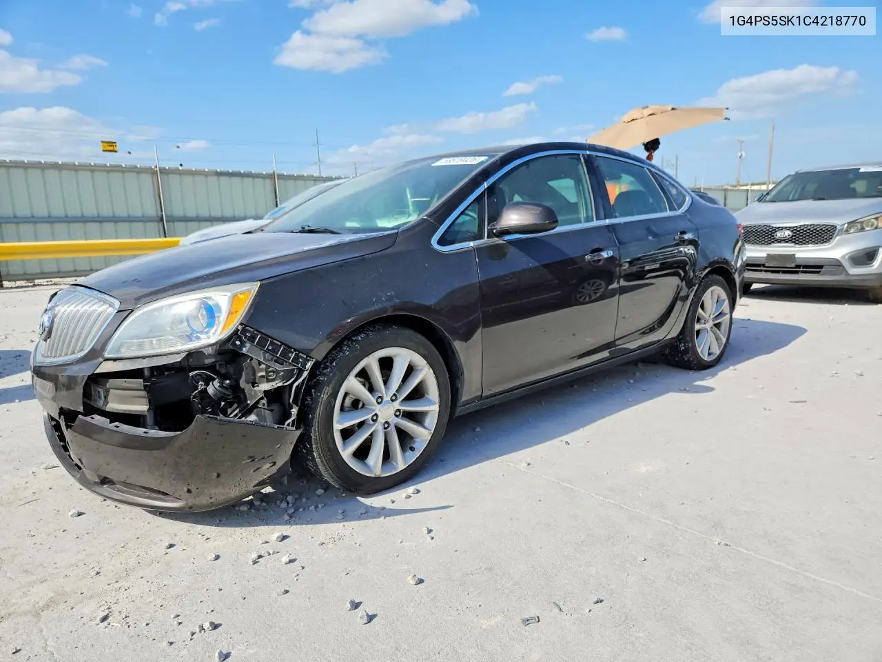2012 Buick Verano VIN: 1G4PS5SK1C4218770 Lot: 58819426