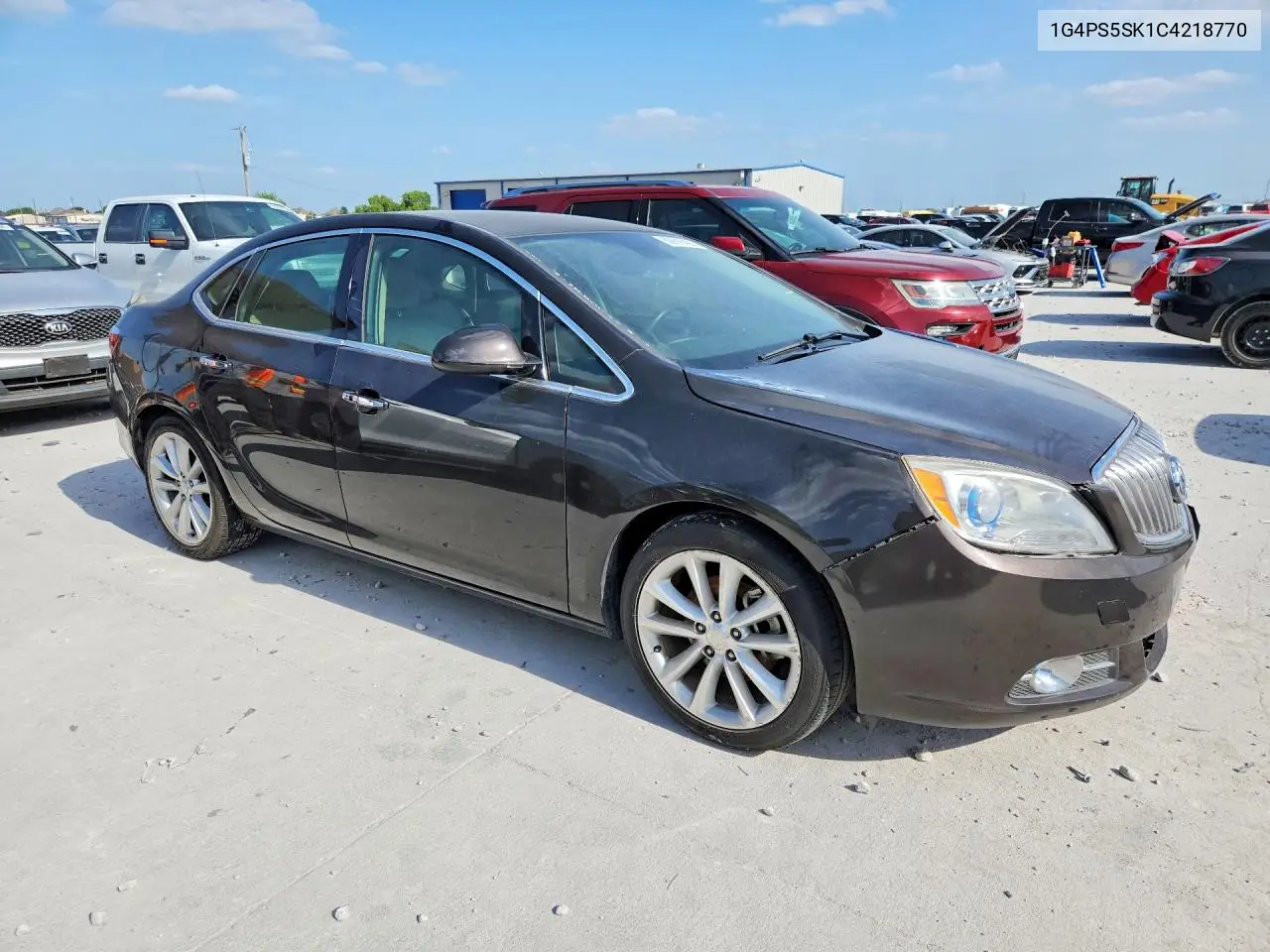 2012 Buick Verano VIN: 1G4PS5SK1C4218770 Lot: 58819426