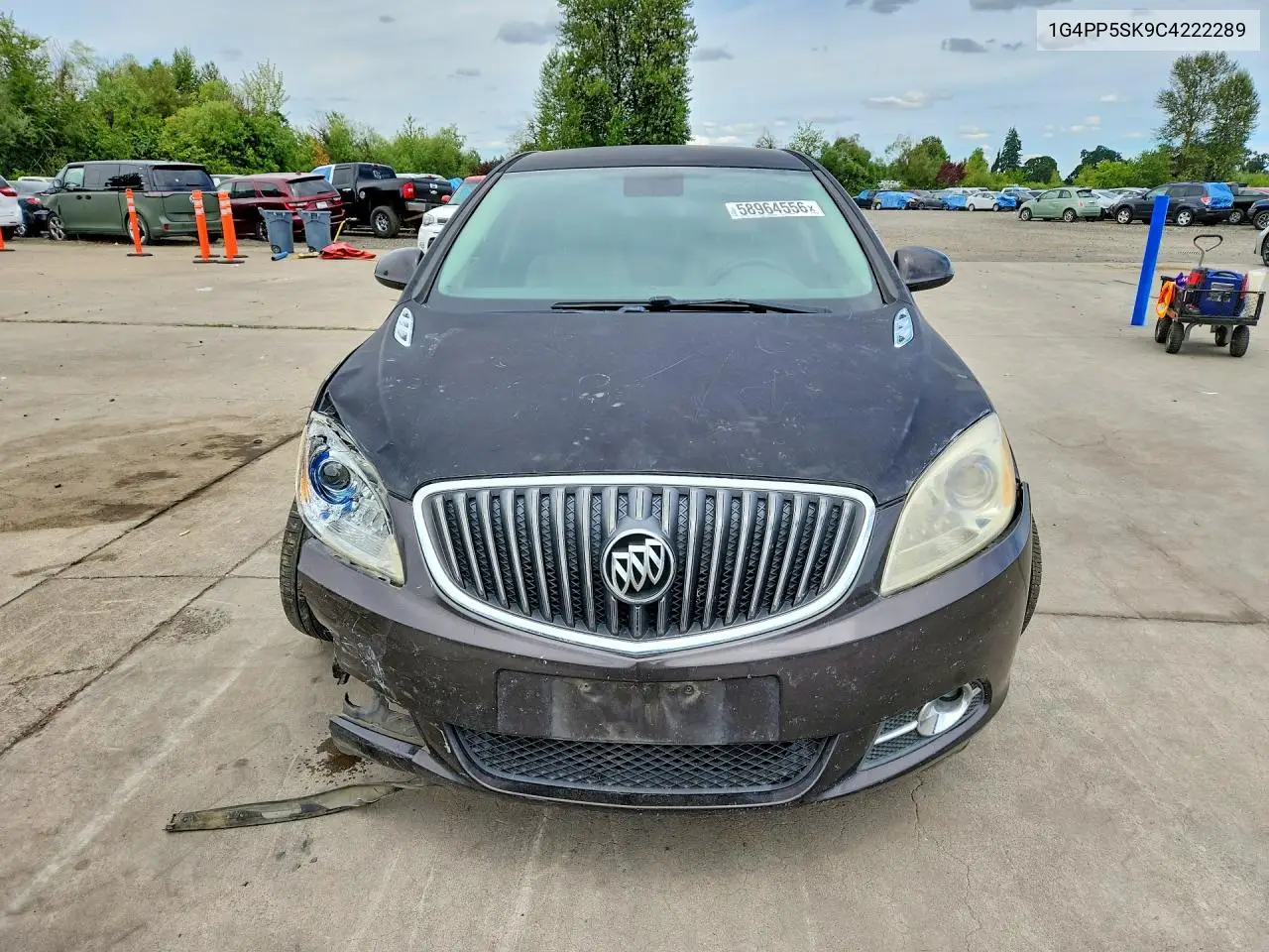 2012 Buick Verano VIN: 1G4PP5SK9C4222289 Lot: 58964556
