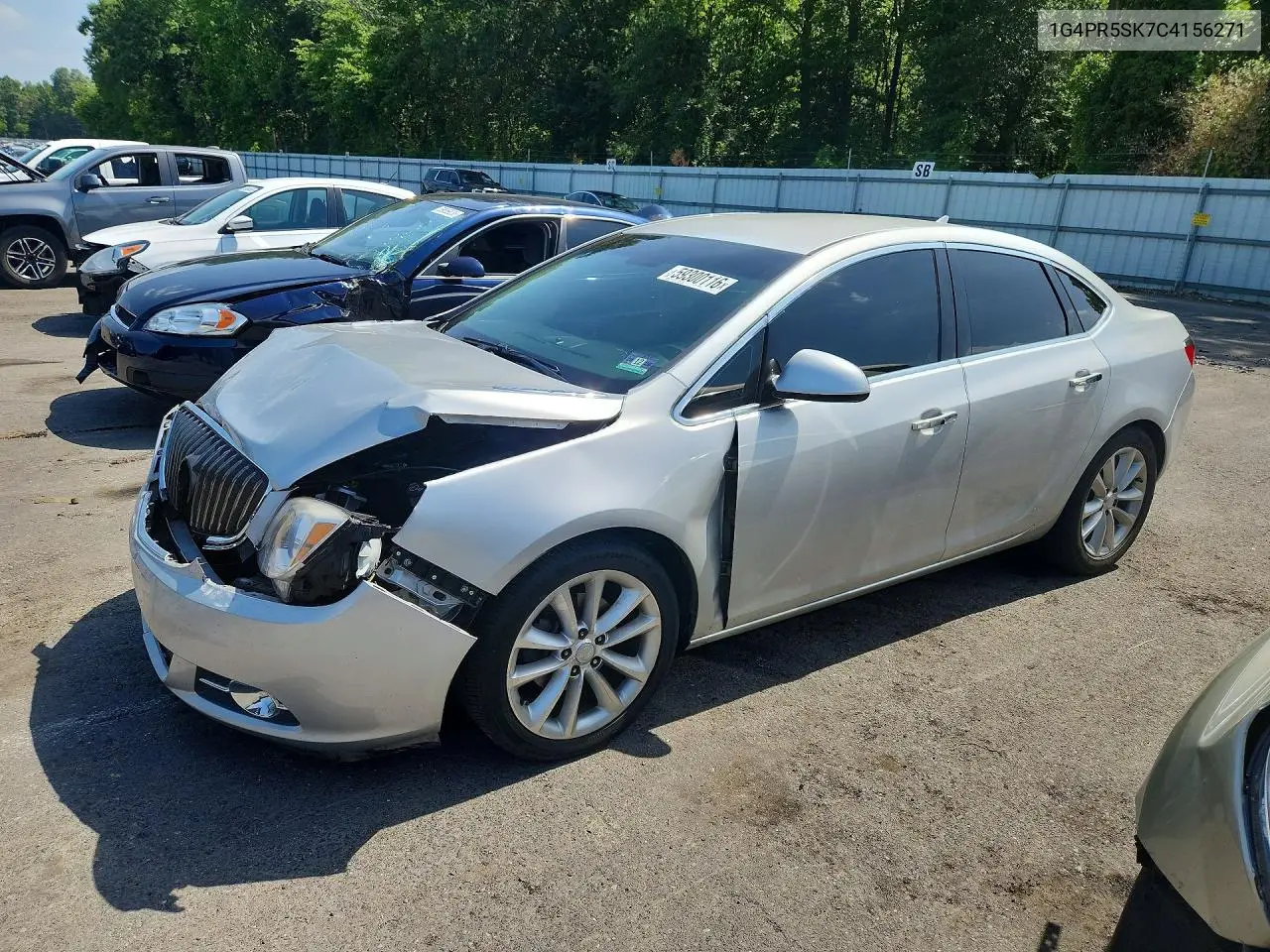 2012 Buick Verano Convenience VIN: 1G4PR5SK7C4156271 Lot: 59300116