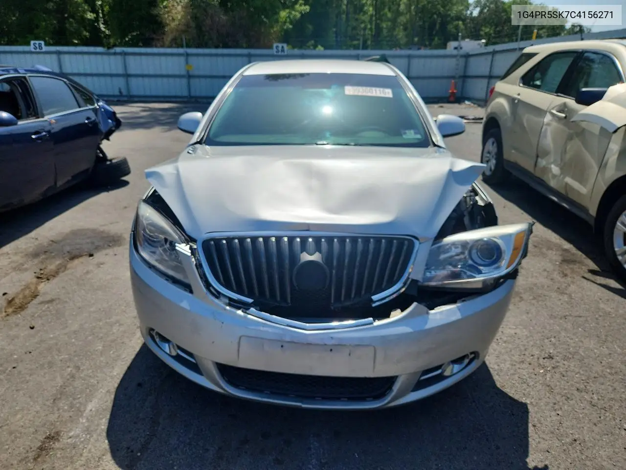 2012 Buick Verano Convenience VIN: 1G4PR5SK7C4156271 Lot: 59300116