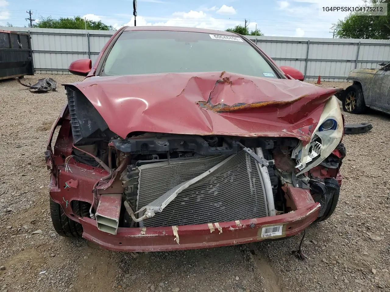 2012 Buick Verano VIN: 1G4PP5SK1C4175212 Lot: 60048496