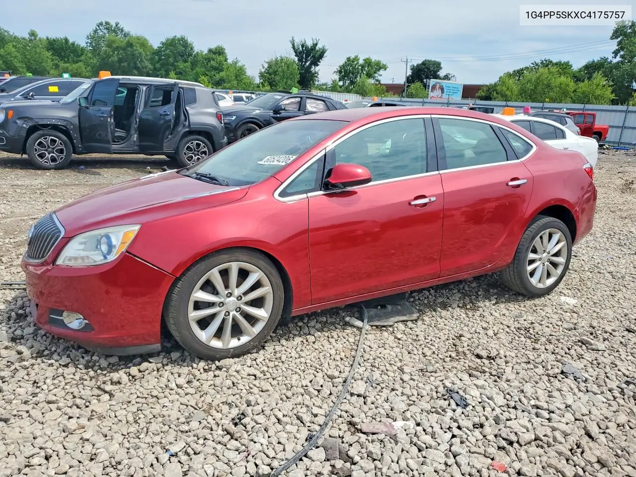 2012 Buick Verano VIN: 1G4PP5SKXC4175757 Lot: 60524206