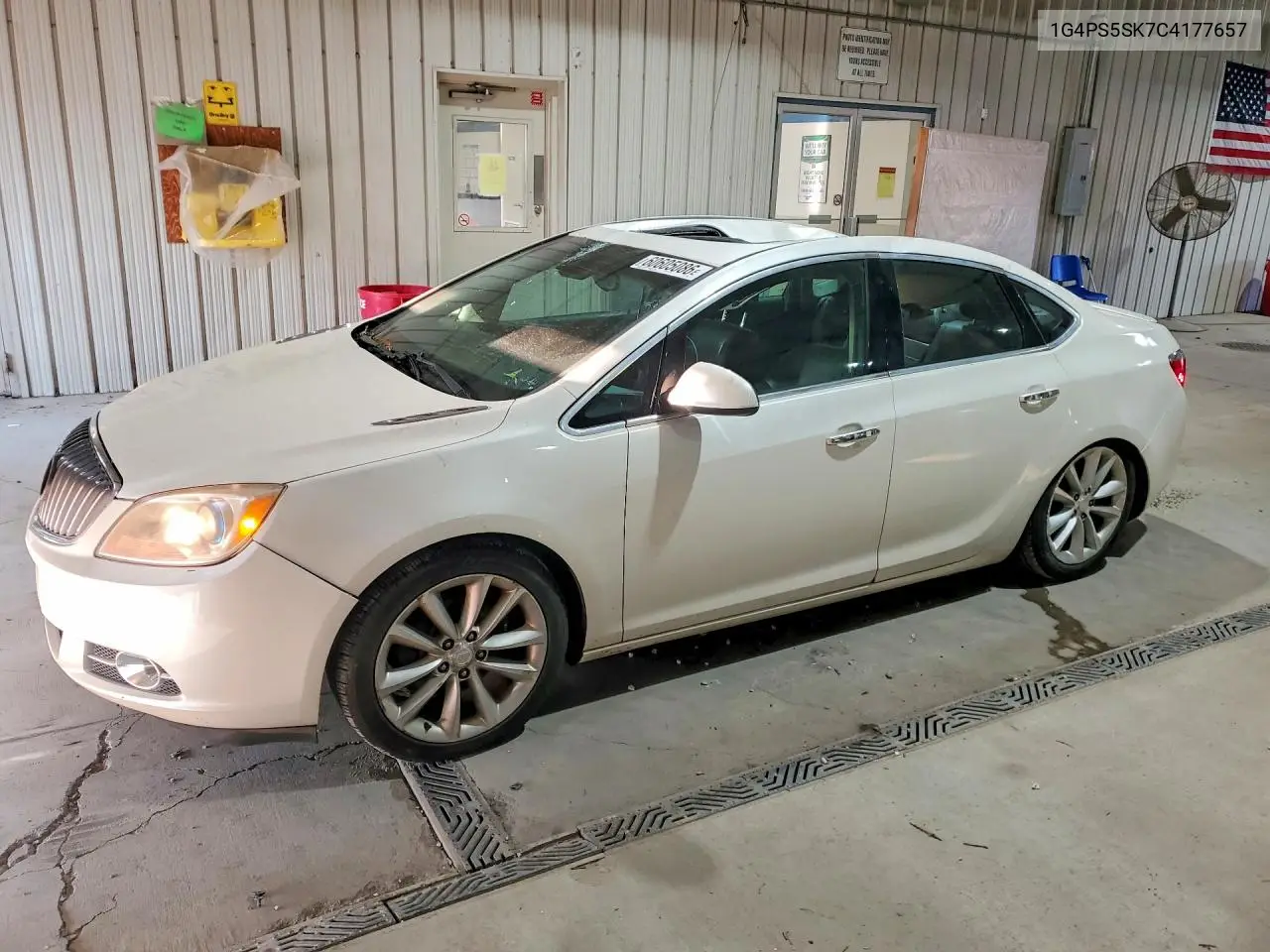 2012 Buick Verano VIN: 1G4PS5SK7C4177657 Lot: 60605086