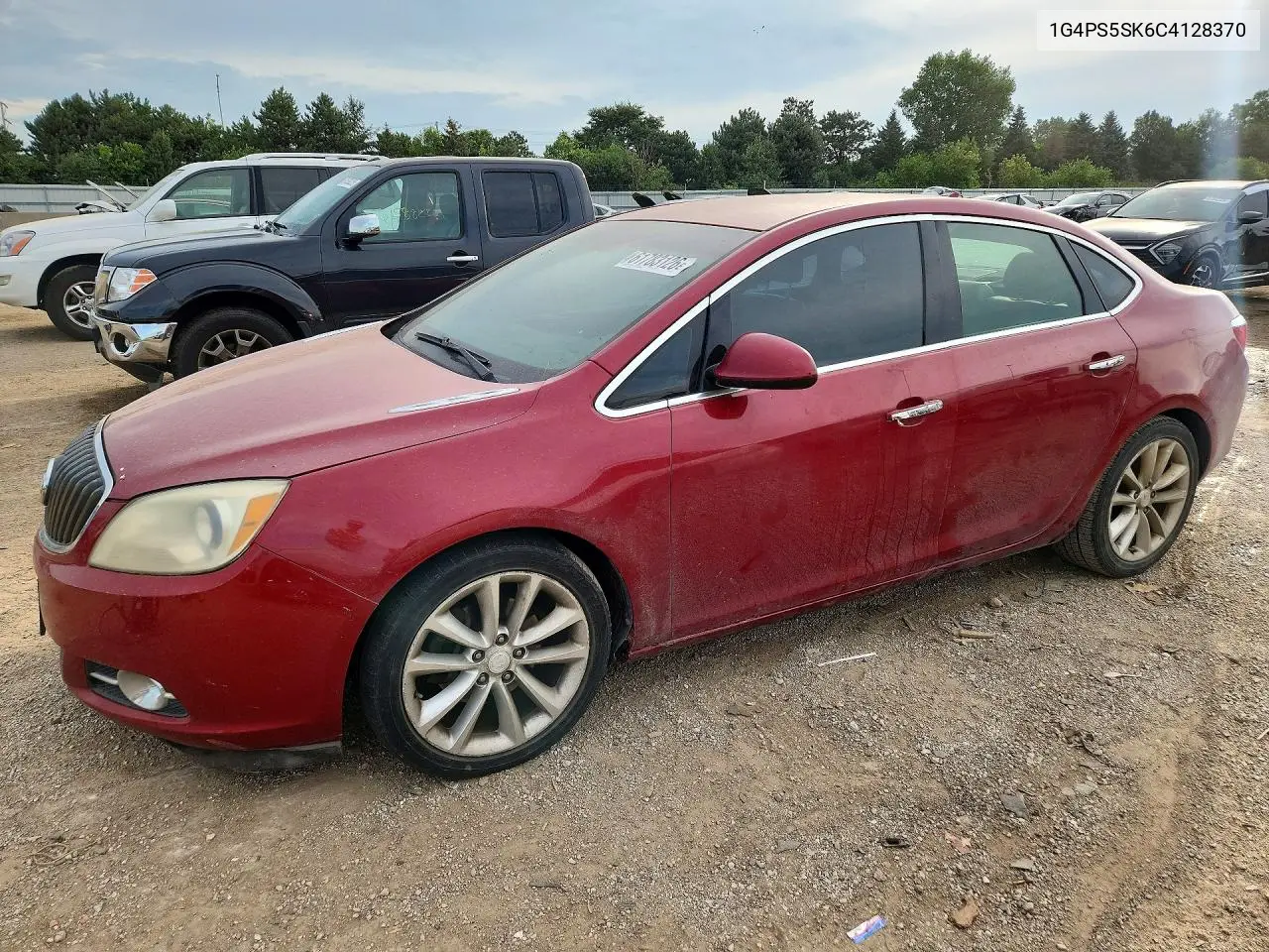 2012 Buick Verano VIN: 1G4PS5SK6C4128370 Lot: 61783126