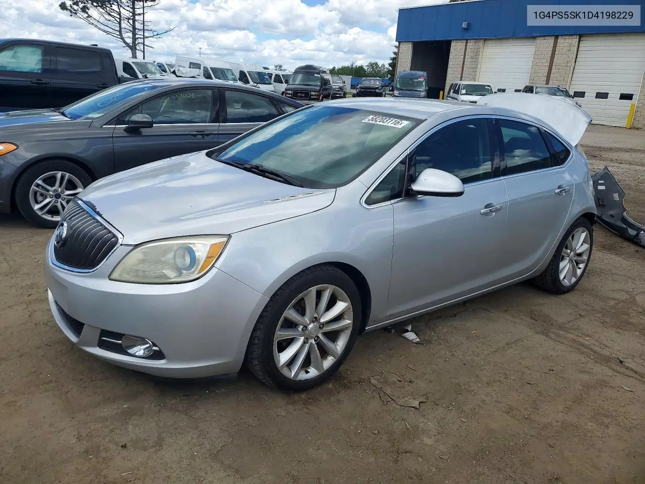 2013 Buick Verano VIN: 1G4PS5SK1D4198229 Lot: 58203116