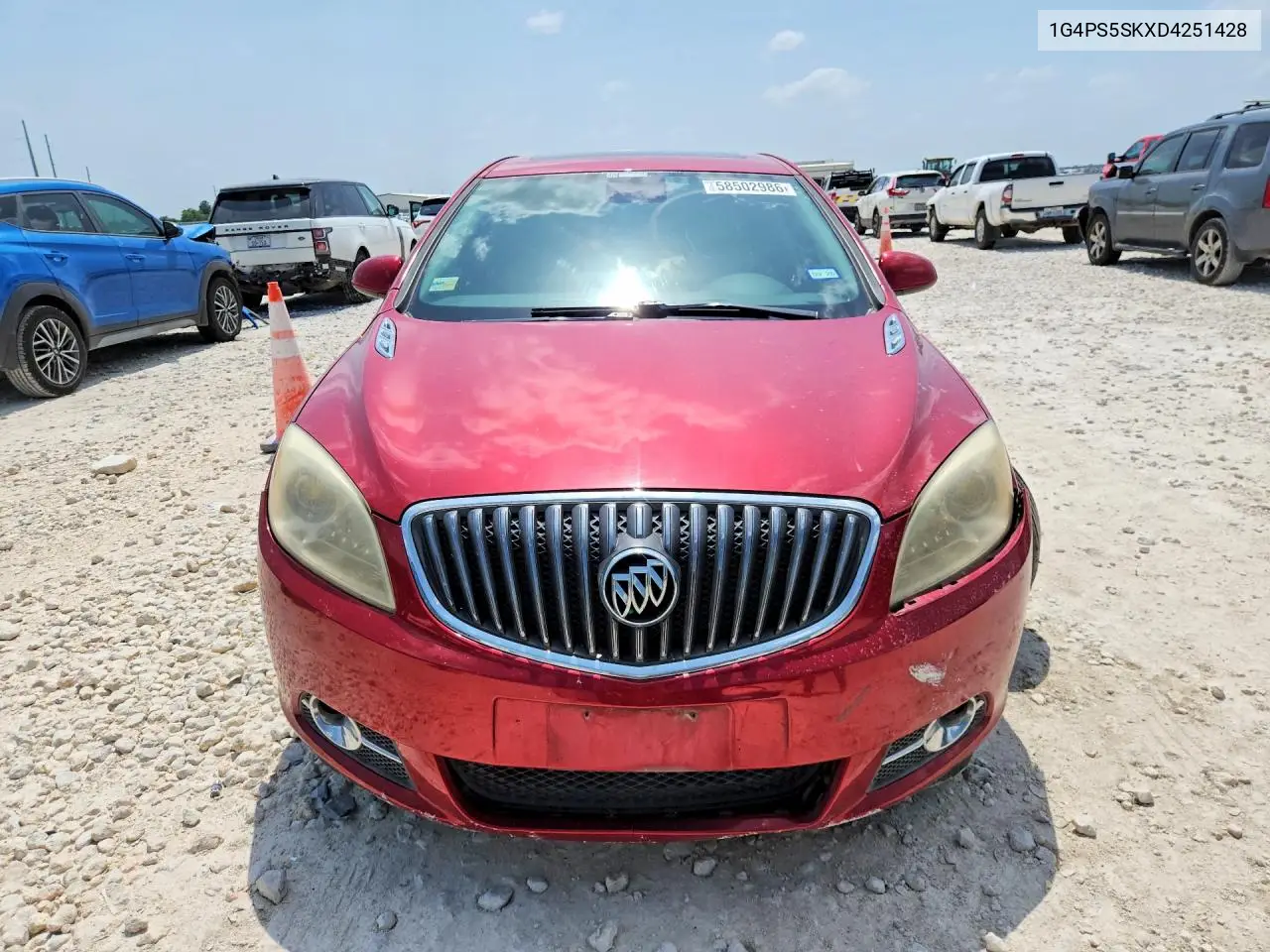 2013 Buick Verano VIN: 1G4PS5SKXD4251428 Lot: 58502986