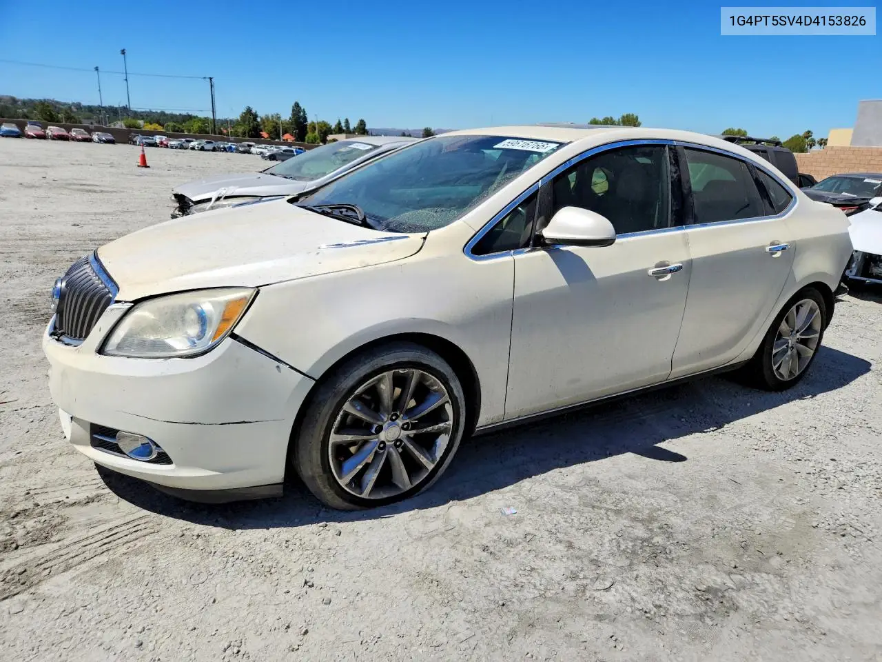 2013 Buick Verano Premium VIN: 1G4PT5SV4D4153826 Lot: 59616766