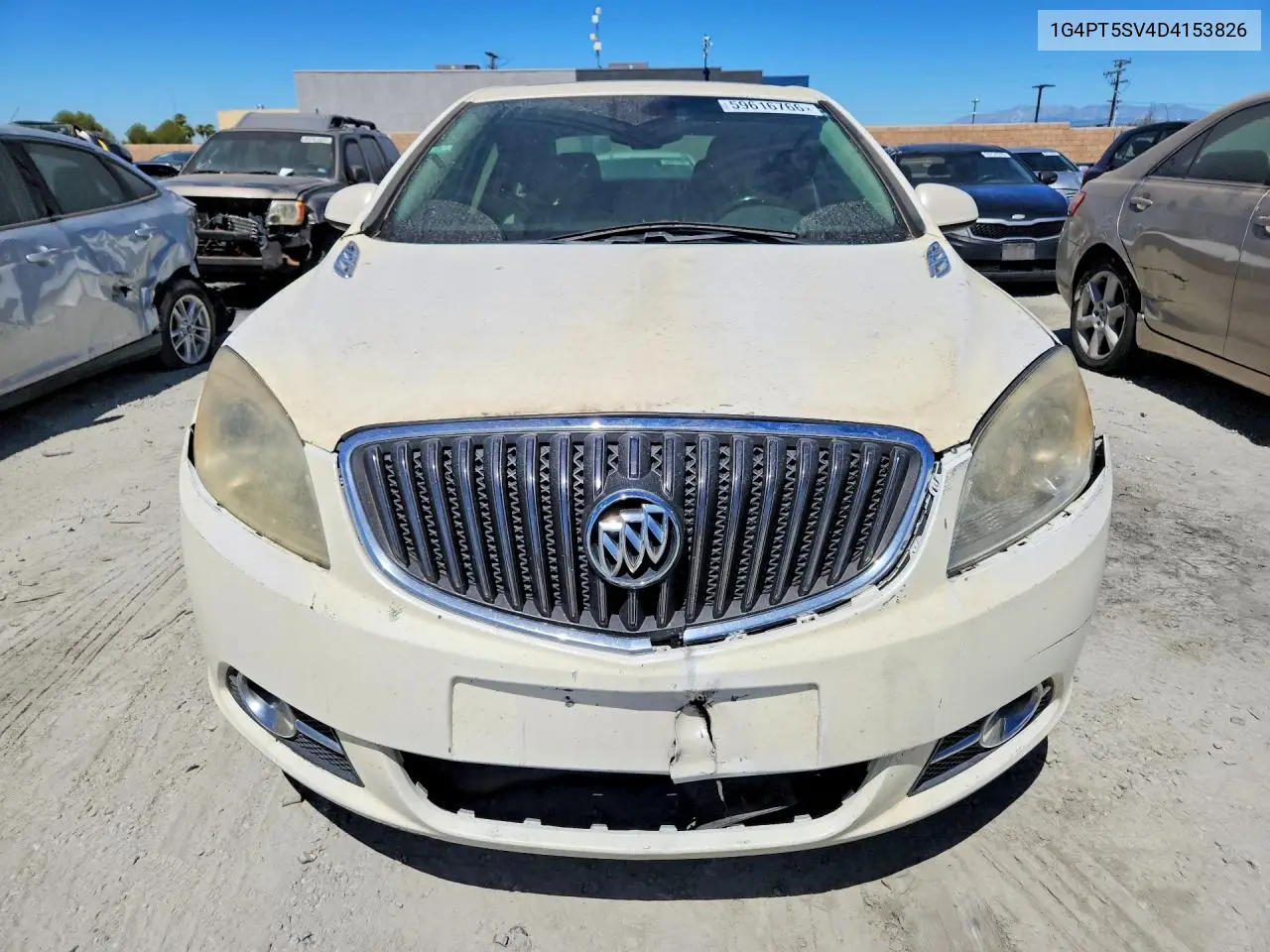 2013 Buick Verano Premium VIN: 1G4PT5SV4D4153826 Lot: 59616766