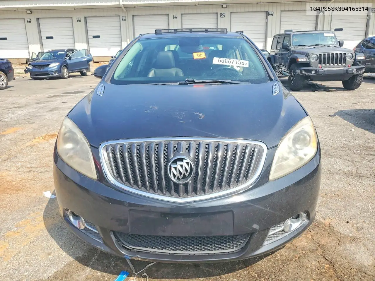 2013 Buick Verano VIN: 1G4PS5SK3D4165314 Lot: 60067156