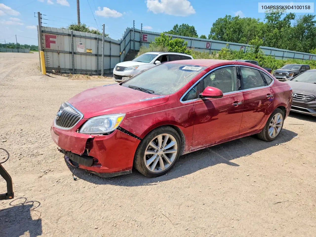 2013 Buick Verano VIN: 1G4PS5SK9D4100158 Lot: 60296896