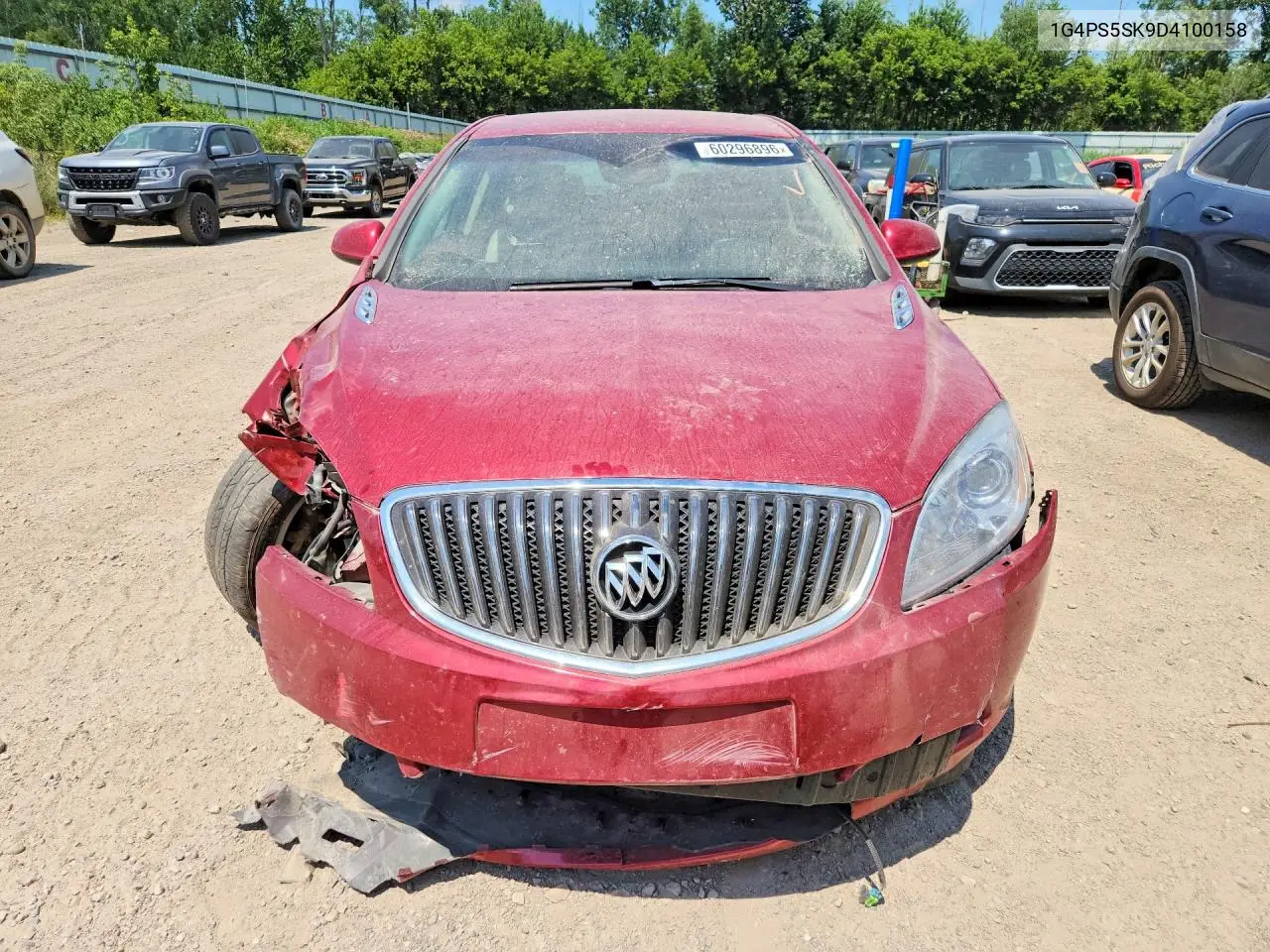 2013 Buick Verano VIN: 1G4PS5SK9D4100158 Lot: 60296896