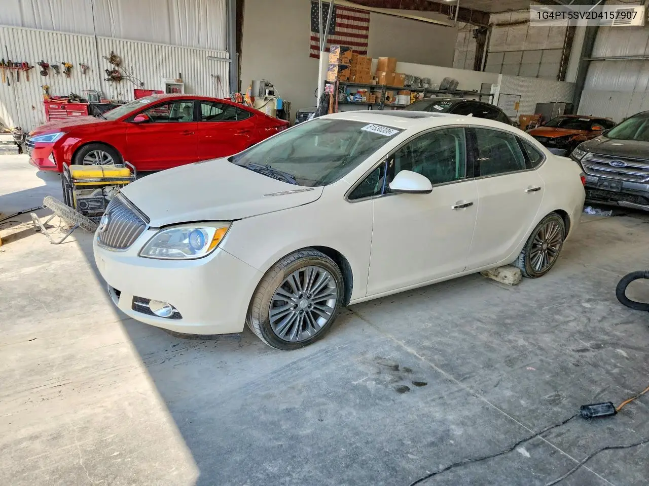 2013 Buick Verano Premium VIN: 1G4PT5SV2D4157907 Lot: 61530306