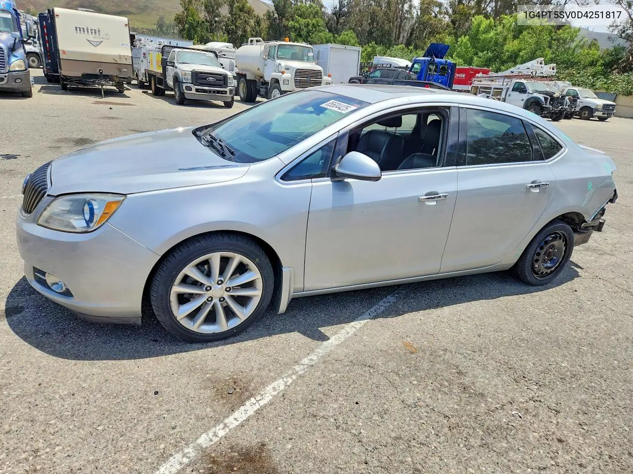 2013 Buick Verano Premium VIN: 1G4PT5SV0D4251817 Lot: 85604425