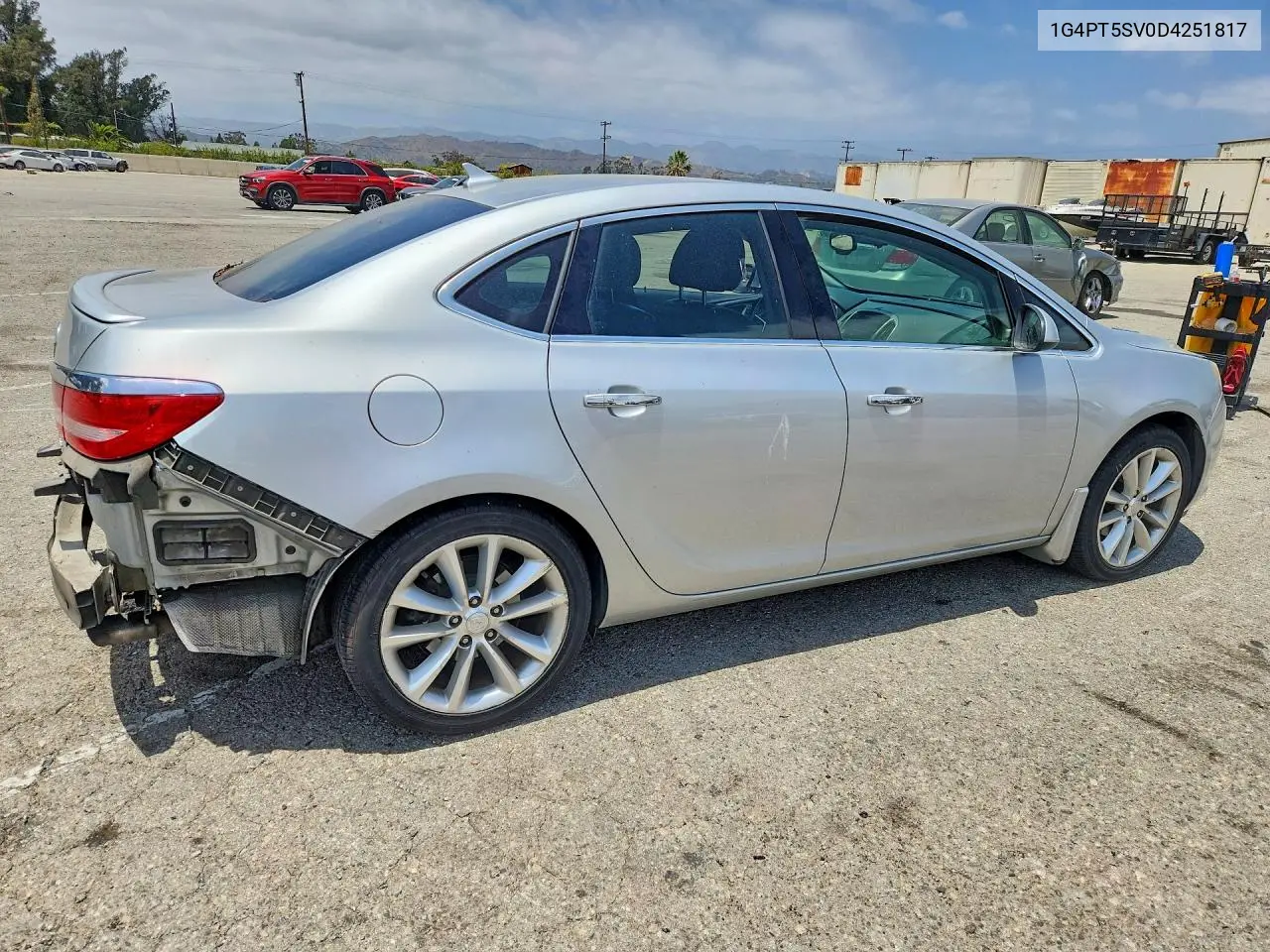 2013 Buick Verano Premium VIN: 1G4PT5SV0D4251817 Lot: 85604425