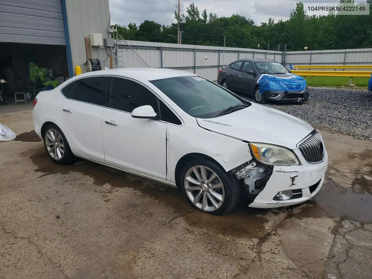 2014 Buick Verano Convenience VIN: 1G4PR5SK8E4222149 Lot: 57762686