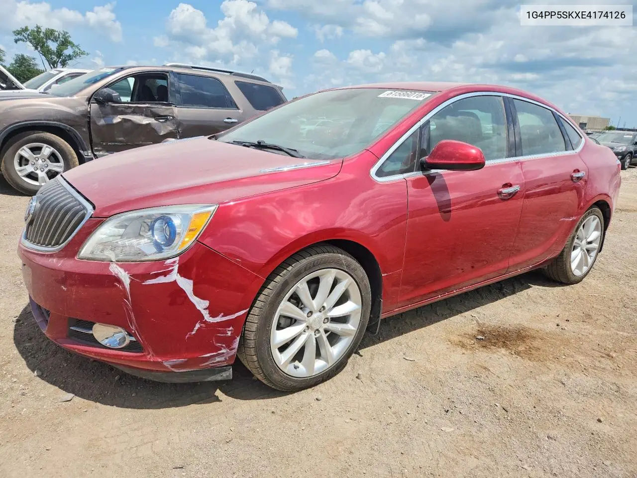 2014 Buick Verano VIN: 1G4PP5SKXE4174126 Lot: 61586016