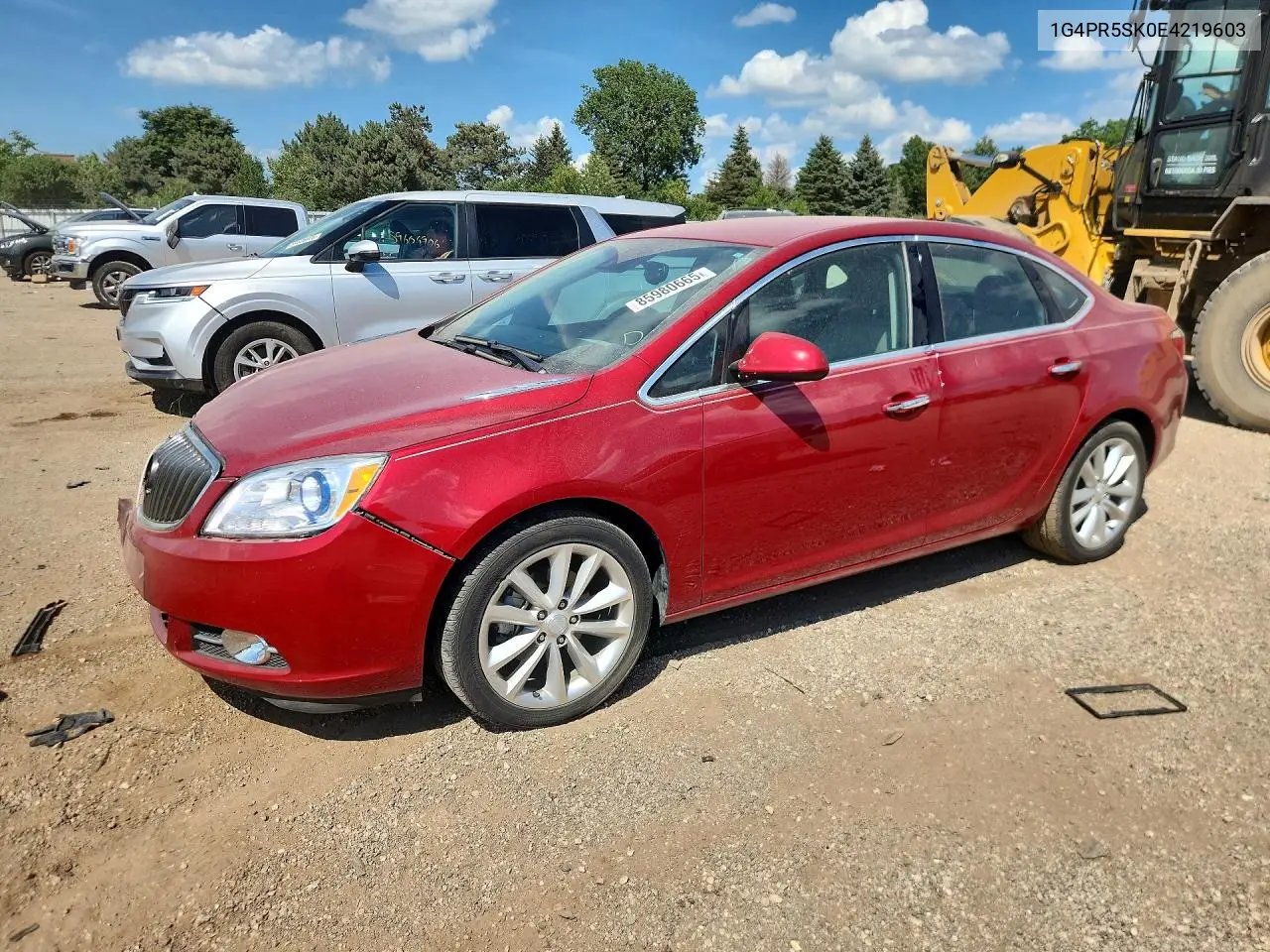 2014 Buick Verano Convenience VIN: 1G4PR5SK0E4219603 Lot: 85980665