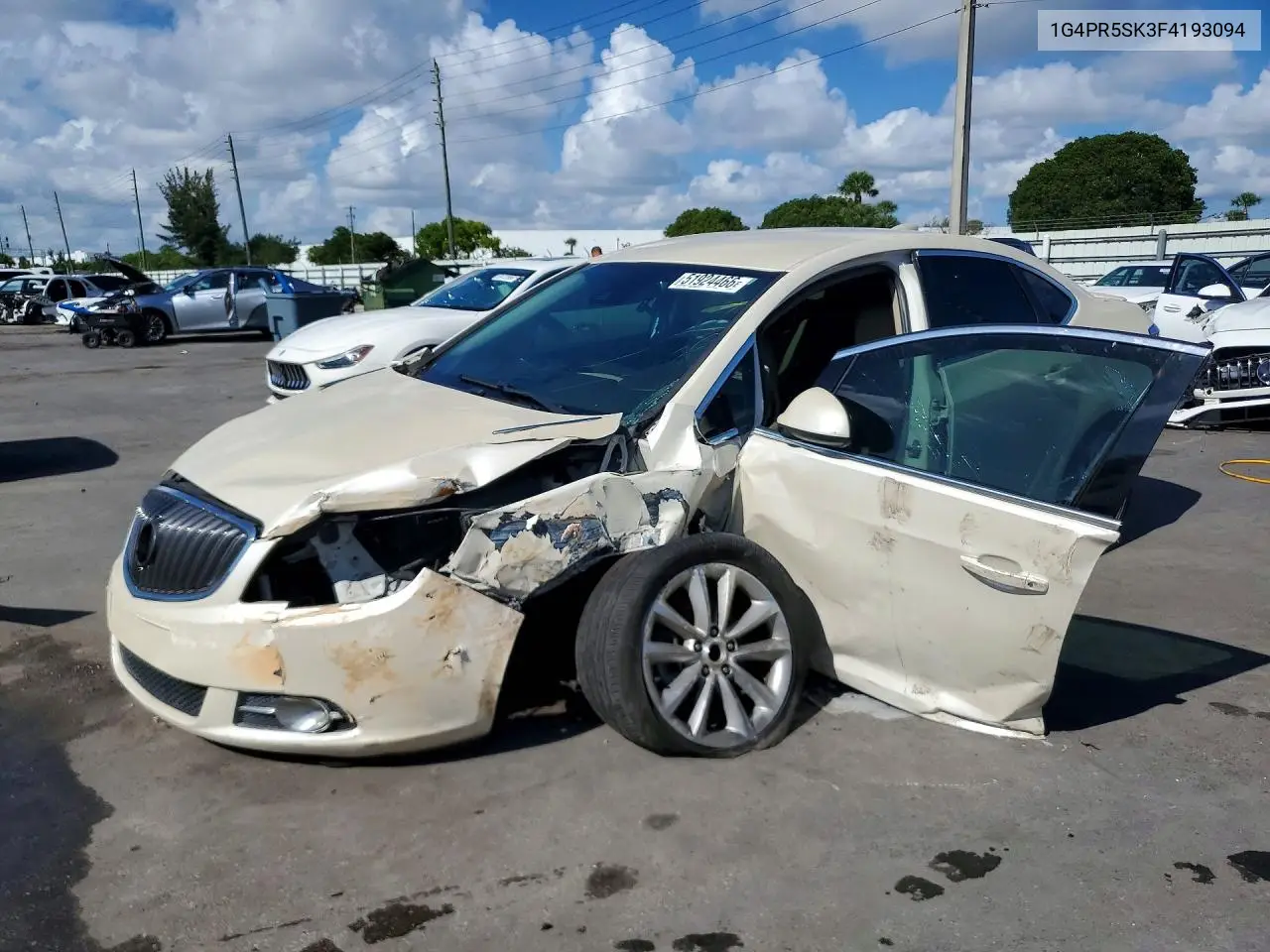 2015 Buick Verano Convenience VIN: 1G4PR5SK3F4193094 Lot: 51924466