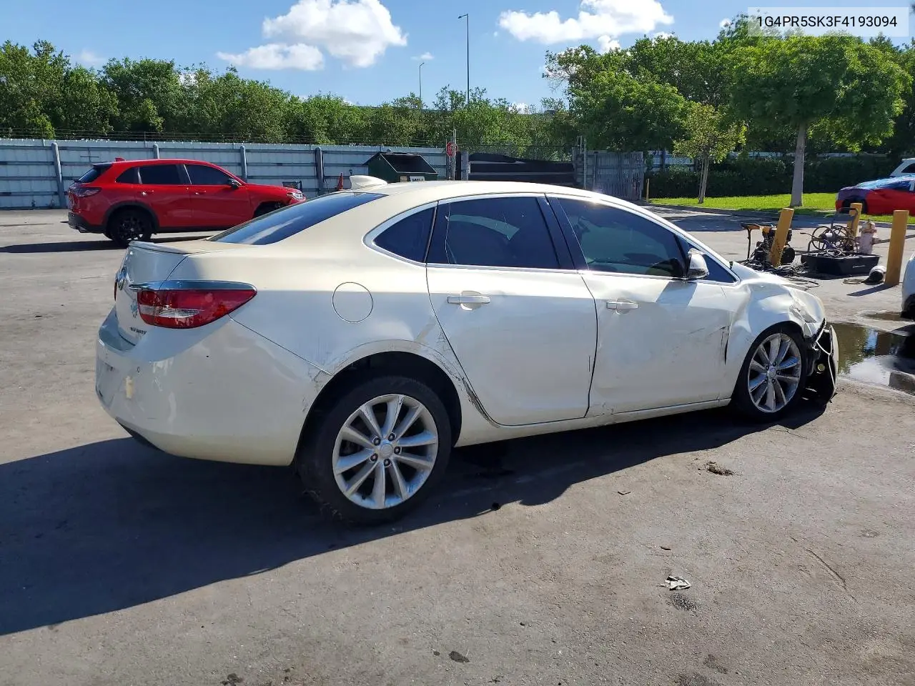 2015 Buick Verano Convenience VIN: 1G4PR5SK3F4193094 Lot: 51924466