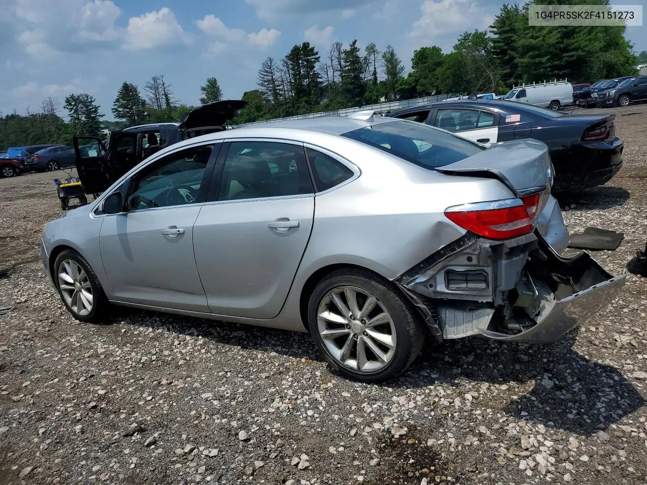2015 Buick Verano Convenience VIN: 1G4PR5SK2F4151273 Lot: 57166326