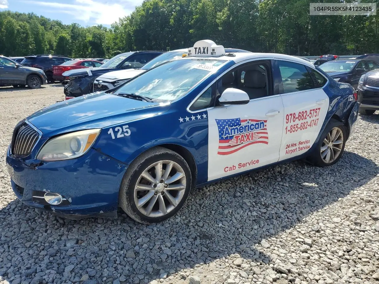 2015 Buick Verano Convenience VIN: 1G4PR5SK5F4123435 Lot: 58785636