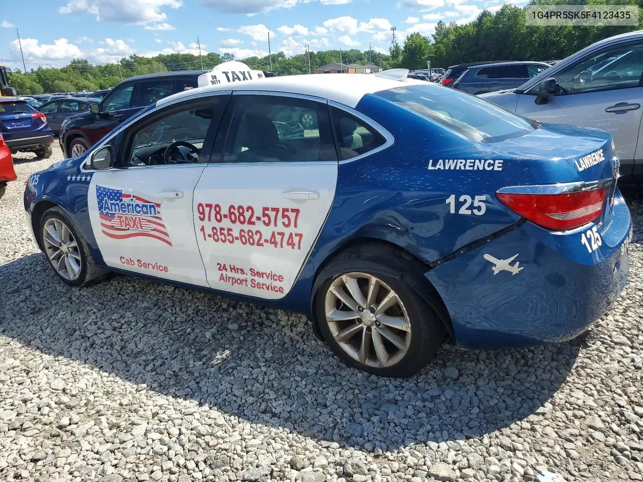 2015 Buick Verano Convenience VIN: 1G4PR5SK5F4123435 Lot: 58785636