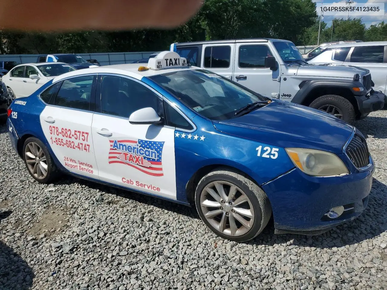 2015 Buick Verano Convenience VIN: 1G4PR5SK5F4123435 Lot: 58785636