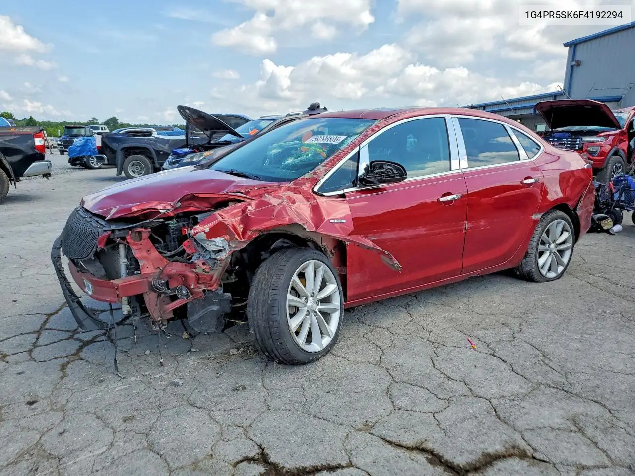 2015 Buick Verano Convenience VIN: 1G4PR5SK6F4192294 Lot: 59298806