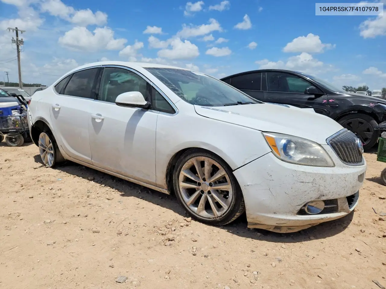 2015 Buick Verano Convenience VIN: 1G4PR5SK7F4107978 Lot: 59364136