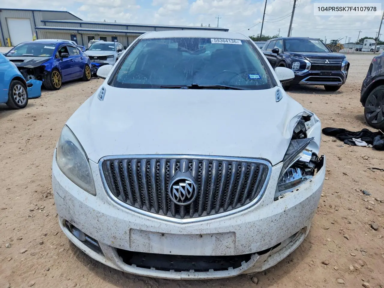 2015 Buick Verano Convenience VIN: 1G4PR5SK7F4107978 Lot: 59364136