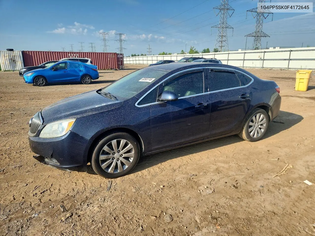 2015 Buick Verano VIN: 1G4PP5SK0F4172645 Lot: 60565746