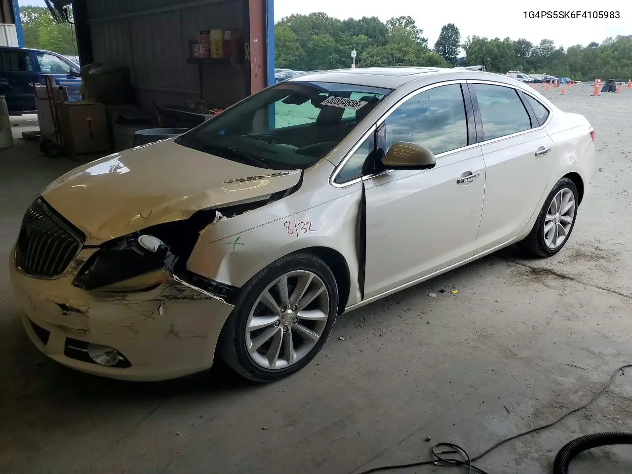 2015 Buick Verano Leather VIN: 1G4PS5SK6F4105983 Lot: 60834656
