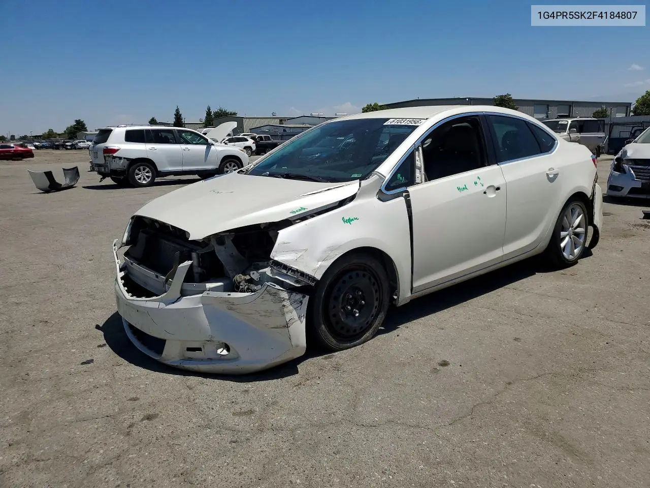 2015 Buick Verano Convenience VIN: 1G4PR5SK2F4184807 Lot: 61031956