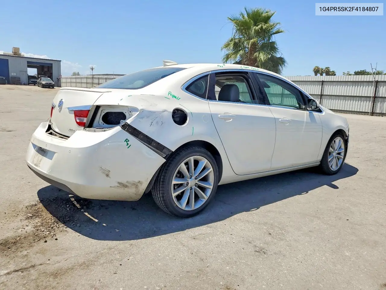 2015 Buick Verano Convenience VIN: 1G4PR5SK2F4184807 Lot: 61031956