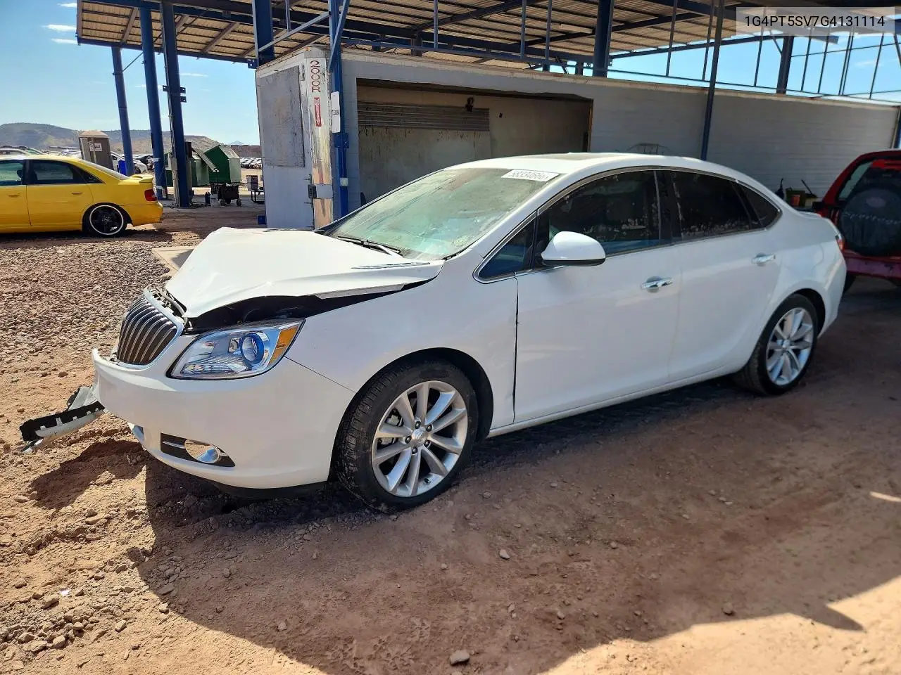 2016 Buick Verano Premium VIN: 1G4PT5SV7G4131114 Lot: 58334666