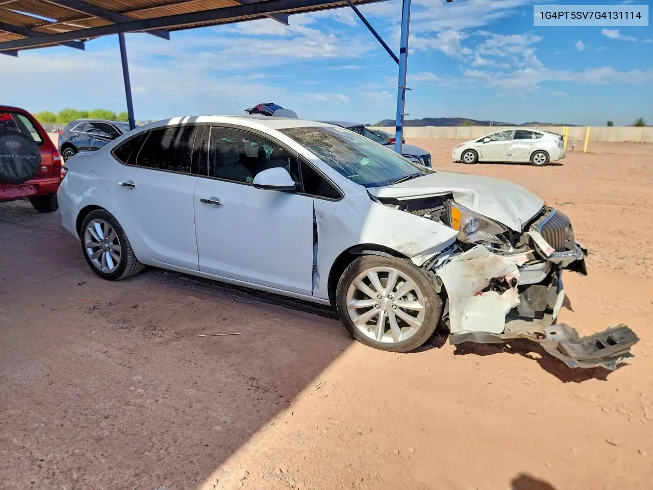 2016 Buick Verano Premium VIN: 1G4PT5SV7G4131114 Lot: 58334666